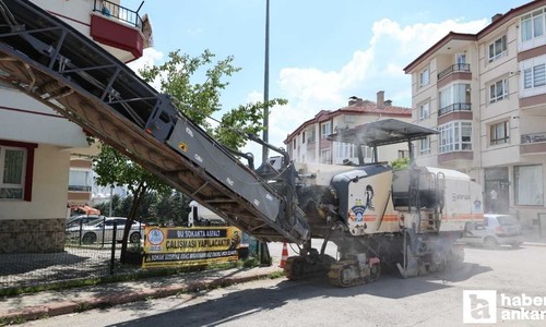 Pursaklar Belediyesinden ilçe genelinde asfalt seferberliği!