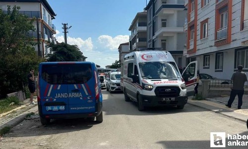 Akyurt'ta yabancı uyruklu saldırgan aile fertlerine saldırdı: Kendisi ile birlikte 5 kişi yaralandı