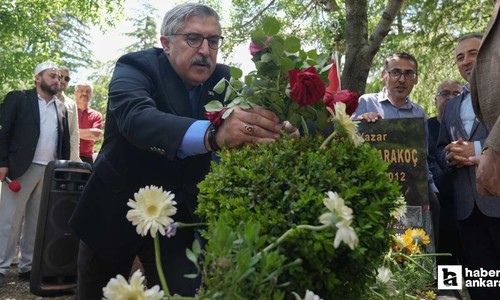 Şair Abdurrahim Karakoç vefat yıl dönümünde Ankara'da kabri başında anıldı