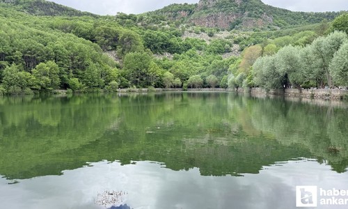 Çubuk Karagöl Tabiat Parkı, doğa manzarasıyla ziyaretçilerinden tam not alıyor