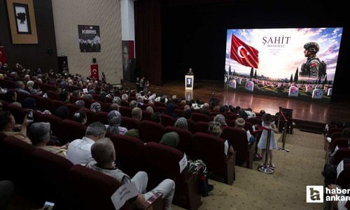 Mamak'ta şehitlerin hatıralarının anlatıldığı "Şahit" belgeselinin gösterimi yapıldı