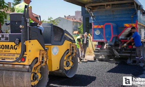 Etimesgut Belediyesi Güzelkent ve Süvari Mahallelerinde asfalt yama çalışmaları gerçekleştirdi