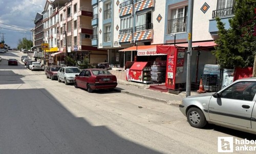 Mamak'ta kontrolden çıktığı iddia edilen kamyoneti fırıncı durdurmayı başardı