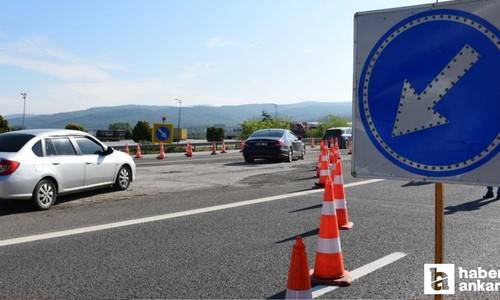 Anadolu Otoyolu'nda üstyapı çalışması: Ankara yön trafiğe kapatılacak
