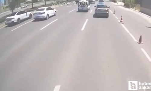 Etimesgut’taki otobüs kazasının güvenlik kamerası görüntüleri ortaya çıktı