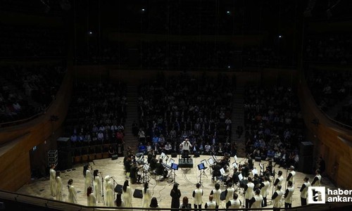 Hatay Medeniyetler Korosu, Ankara'da düzenlenen konserde sahne aldı