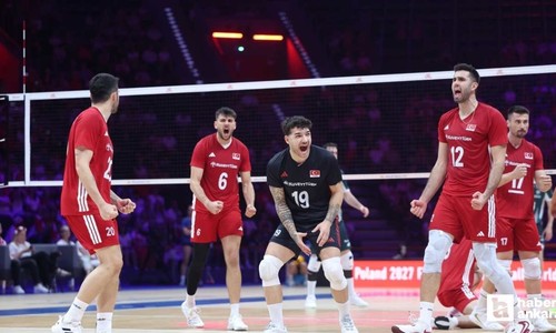A Milli Erkek Voleybol Takımı, Arjantin'i 3-2 mağlup etti