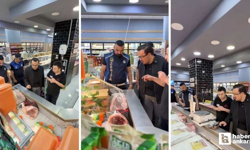 Sincan Belediyesi'nden market, fırın ve işletmelerde hijyen ve fiyat etiketi denetimi