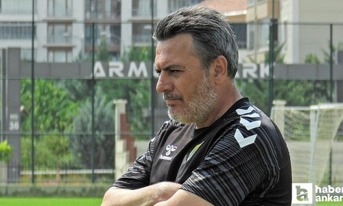 Etimesgut Spor Teknik Direktörü Aykan Atik: Yarışmacı bir takım oluşturmayı amaçlıyoruz