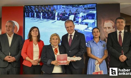 TBB, 121 belediyeye yeni hizmet aracını Ankara'da teslim etti