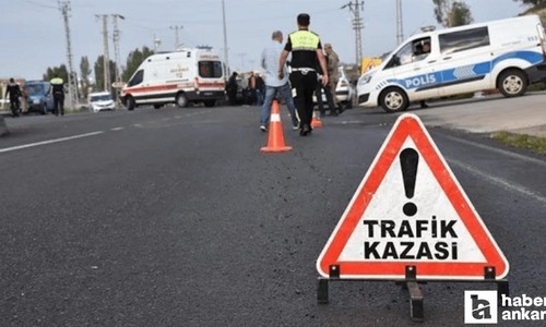 Sakarya-Ankara istikametinde trafik kazası: 4 polis memuru yaralandı