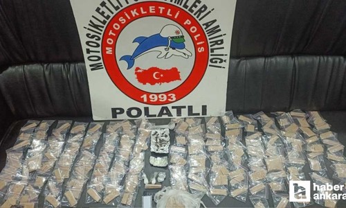 Polatlı'da yasaklı madde operasyonları: 49 şüpheli yakalandı!
