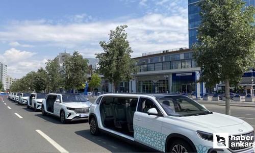 Ankara'da NATO Zirvesi'nde ulaşım TOGG limuzinlere emanet