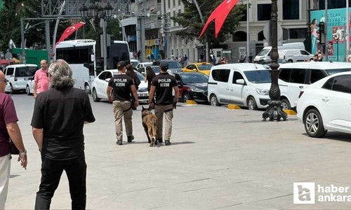 Kızılay Meydanı'nda NATO Zirvesi öncesi geniş güvenlik tedbirleri