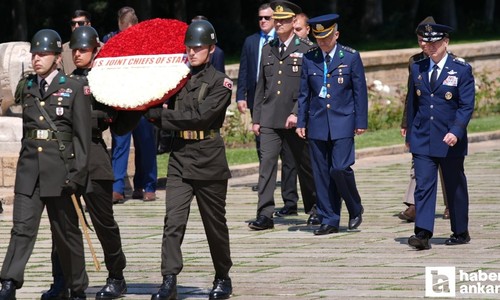 ABD Genelkurmay Başkanı Dan Caine'den Anıtkabir ziyareti!