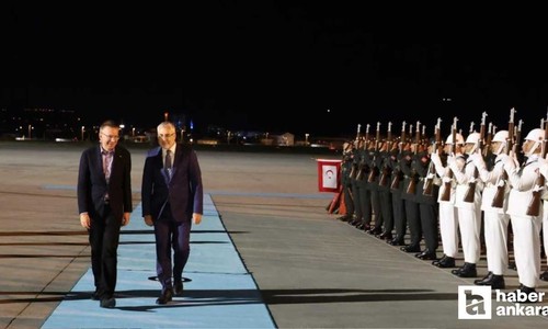 Letonya Cumhurbaşkanı Rinkēvičs, NATO Zirvesi için Ankara'ya geldi