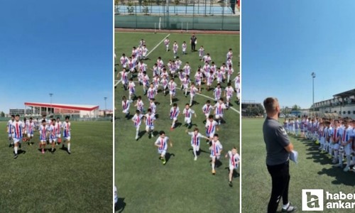 Sincan Belediyespor yaz futbol okulu eğitimleri başladı!