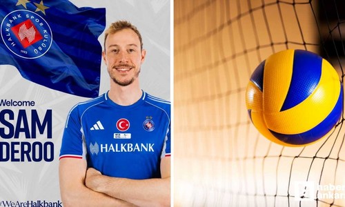 Halkbank Erkek Voleybol Takımı, Belçikalı voleybolcu Sam Deroo'yu transfer ettiğini duyurdu