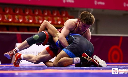 U20 Avrupa Güreş Şampiyonası’nda Umut Talha Uslu'dan bronz madalya