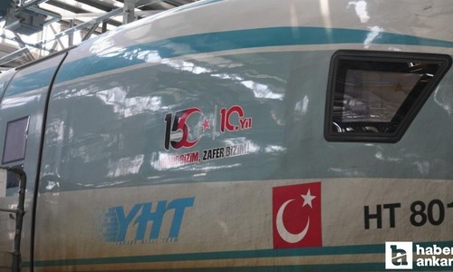 15 Temmuz'un 10'uncu yılında özel logolu YHT seferleri yapılacak