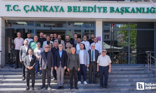 Erdal Beşikcioğlu'ndan Çankaya Belediyesi'ne dayanışma ziyareti