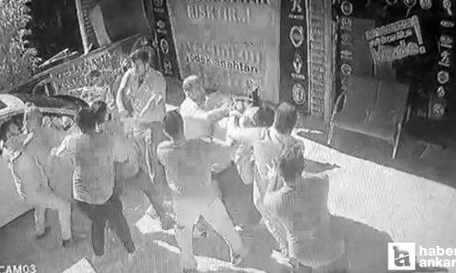 Mamak'ta iddialara göre park tartışması kavgaya dönüştü
