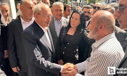 CHP Genel Başkanı Kılıçdaroğlu Altındağ'da esnafı ziyaret etti