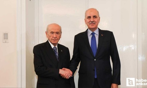 TBMM Başkanı Kurtulmuş, Devlet Bahçeli'yi ziyaret etti!