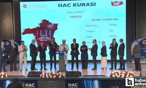 2027 hac kuraları Ankara'da çekildi!