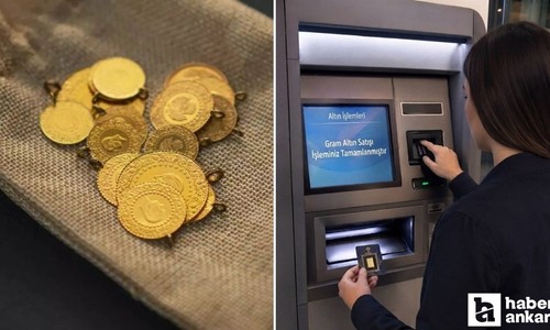 ATM'lerde fiziki altın satın alma dönemi başladı!