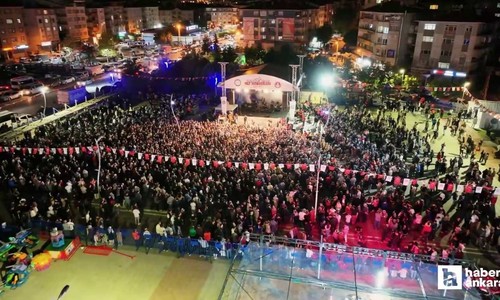 Sincan Belediyesi'nin düzenlediği Sincan Yaz Konserleri devam ediyor