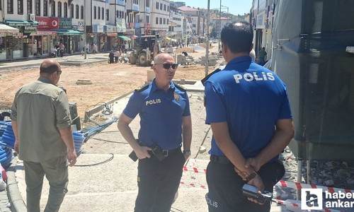 Beypazarı Emniyet Müdürü trafik denetiminde!