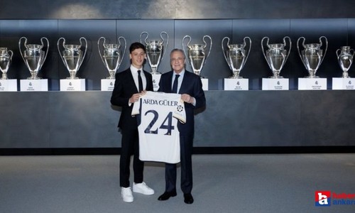 Ankara'da başlayan kariyeri Real Madrid'e uzandı! Arda Güler dünya devine imzayı attı!