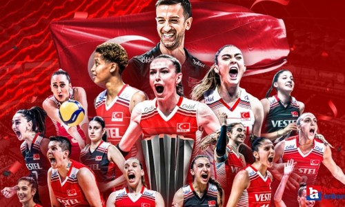 A Milli Kadın Voleybol Takımımız Cumhuriyetin 100 yılında dünyanın en büyüğü!