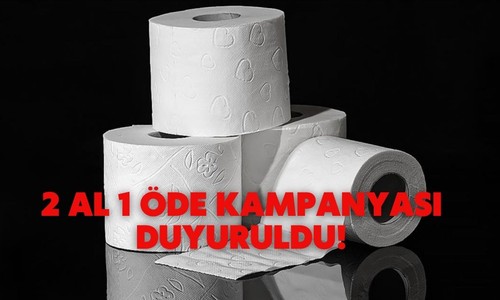 32'li tuvalet kağıdında süper indirim! 1 alana 1 bedava