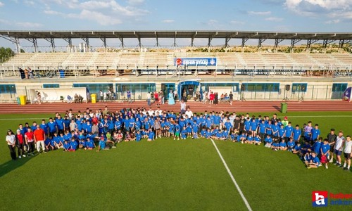 Ankara Kahramankazan Belediye Başkanı Oğuz'dan yaz spor okulundaki çocuklara ziyaret