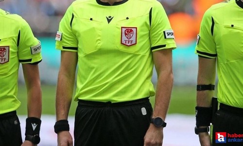 TFF 2023 2024 sezonunda görev yapacak hakemleri açıkladı