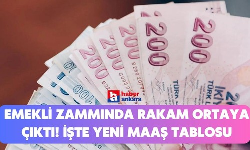 Emekli zammında rakam ortaya çıktı! Ek zam için sinyal verildi rakamlar yükseliyor işte yeni maaş tablosu