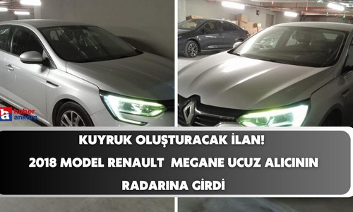 Vakıfbank'tan kuyruk oluşturacak ilan! 2018 model Renault markalı o model ucuz alıcının radarına girdi