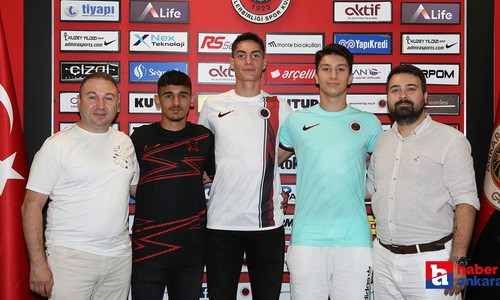 Gençlerbirliği, altyapısında yetişen iki oyuncuyla daha profesyonel sözleşme imzaladı!