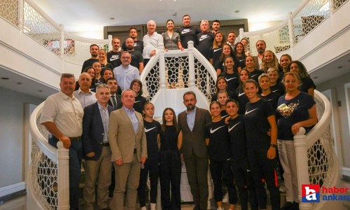 FOMGET Kadın Futbol Takımı Ankara Kent Konseyi’ni ziyaret etti