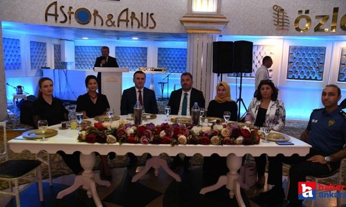 Pursaklar Belediye Başkanı Çetin, Kaymakam Yıldız’a veda yemeği organize etti