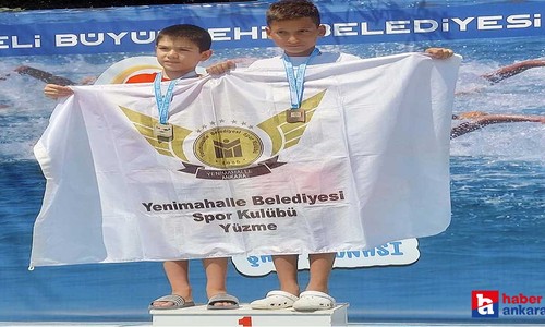 Yenimahalle Belediyesi'nin sporcularının başarısı alkış topladı