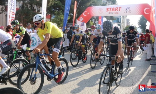Kurtuluş Yolu Bisiklet Turu başladı! Çankırı'dan Ankara'ya pedal çevrildi