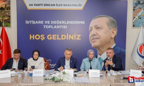 Sincan Belediyesi ve Ak Parti ilçe Teşkilatı istişare toplantısında buluştu!