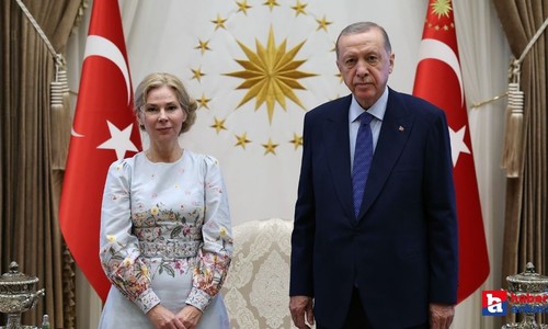 Cumhurbaşkanı Erdoğan, İsveç Büyükelçisi Malena Mard ile bir araya geldi!
