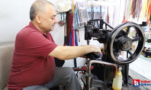 Ankara'da ayakkabı tamirine olan ilgi Arttı! Ekonomik krizin etkileri