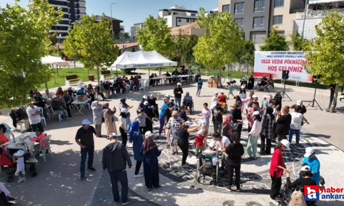 Etimesgut Belediyesi, Engelsiz Yaşam Merkezi'nde yaza veda pikniği düzenledi!