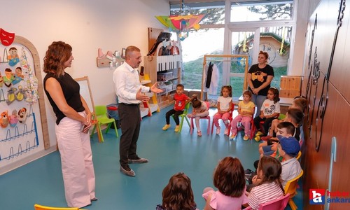Sincan Belediye Başkanı Ercan ASO 1. OSB Anaokulu'nda miniklerle buluştu!