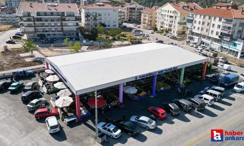 Altındağ Belediyesi 7'nci semt pazarını hizmete açtı